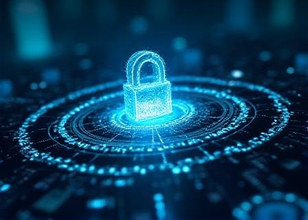 Abstract representation of secure data decryption and quantitative protection